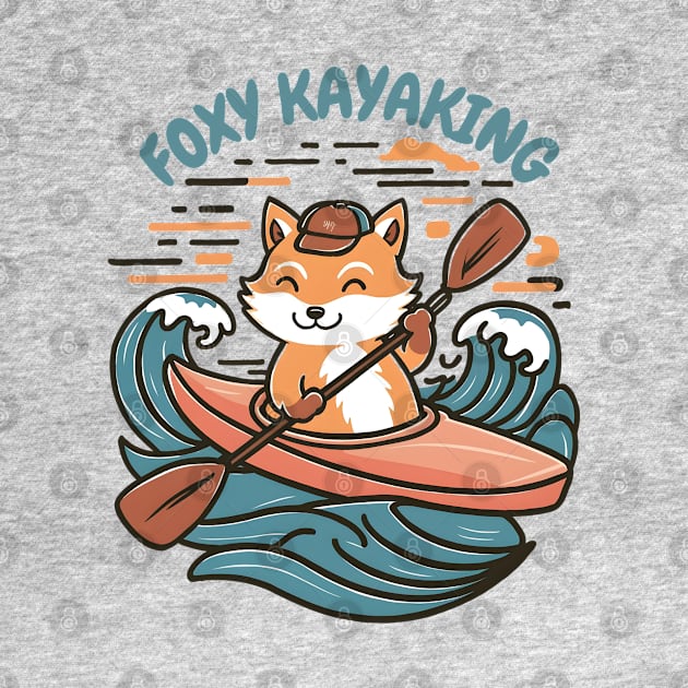 Foxy kayaking by Japanese Fever